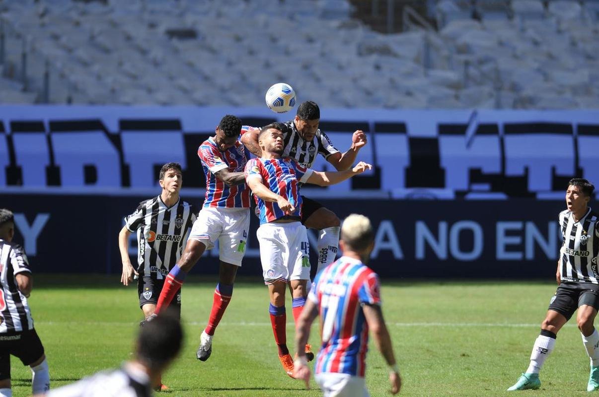 Atltico e Bahia fizeram o 1 dos trs jogos que tero em 11 dias; os outros sero pela Copa do Brasil  