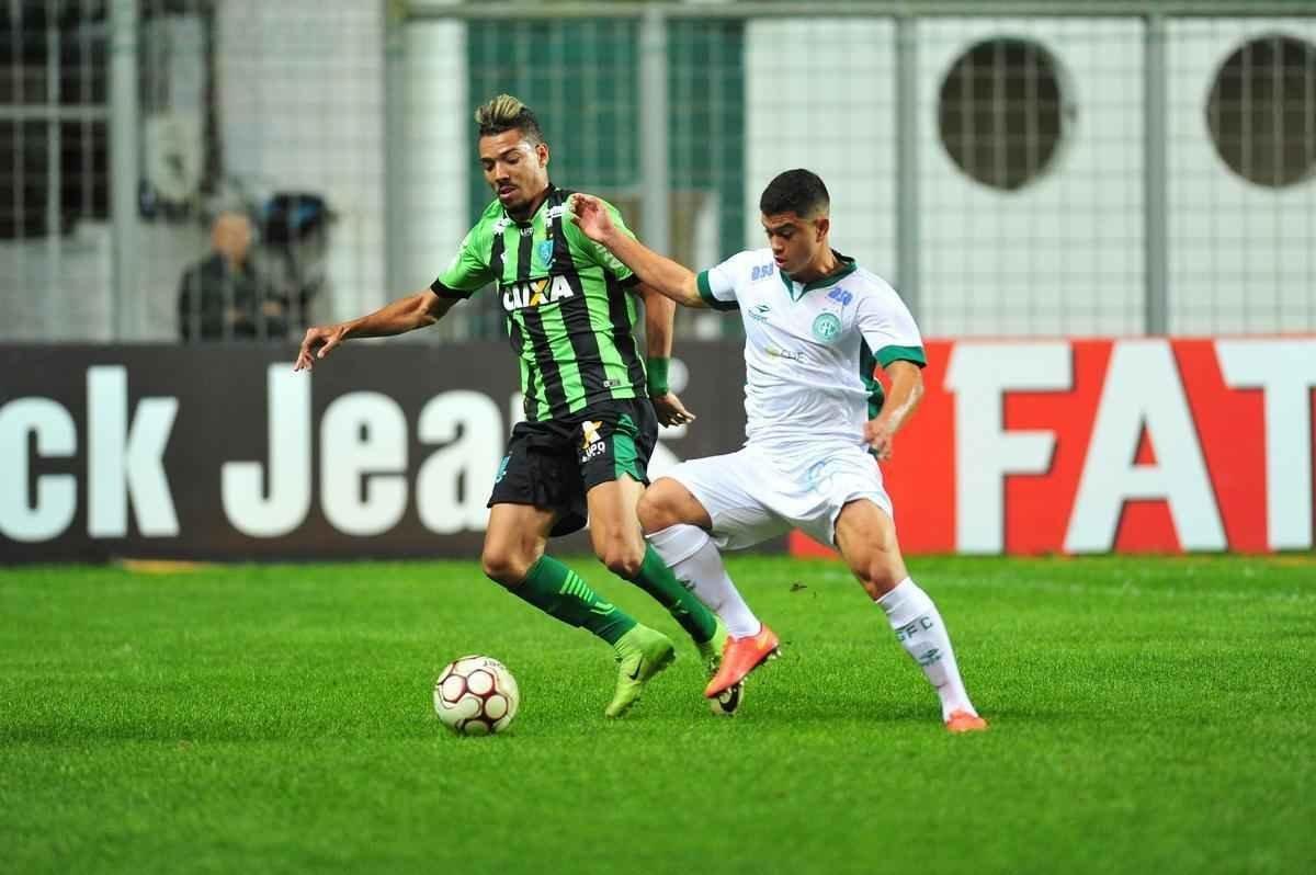 Amrica e Guarani se enfrentaram, no Horto, pela 14 rodada da Srie B do Campeonato Brasileiro