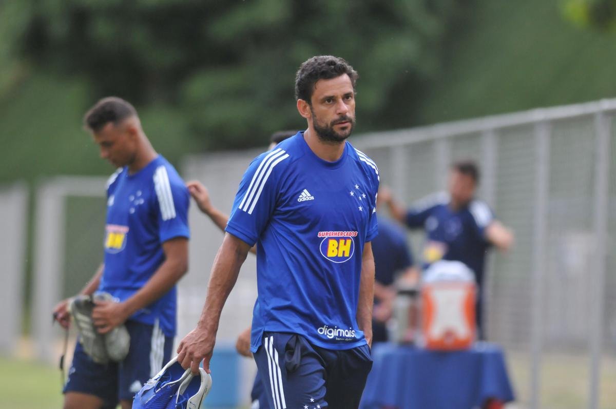 Fotos do terceiro treino do Cruzeiro na Toca da Raposa II (crdito: Alexandre Guzanshe/EM D.A Press)