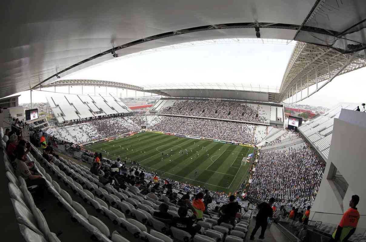 Estdio do Corinthians, em So Paulo, receber dez partidas de futebol na Olimpada