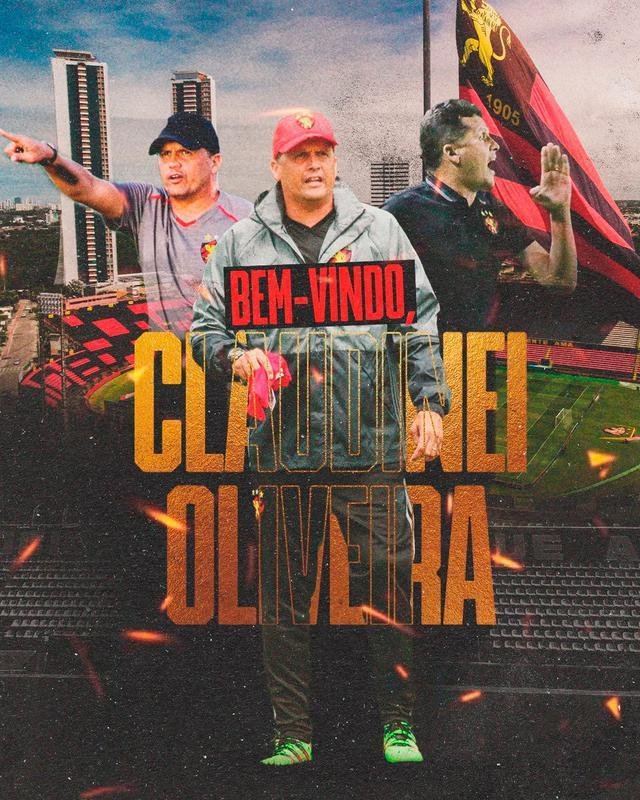 Claudinei Oliveira, tcnico (Sport)