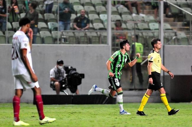 Fotos do jogo entre Amrica e Tolima, no Independncia, em Belo Horizonte, pela terceira rodada do Grupo D da Copa Libertadores 2022