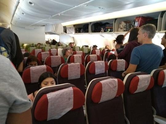 Fotos da delegao do Deportivo Lara na viagem at Belo Horizonte