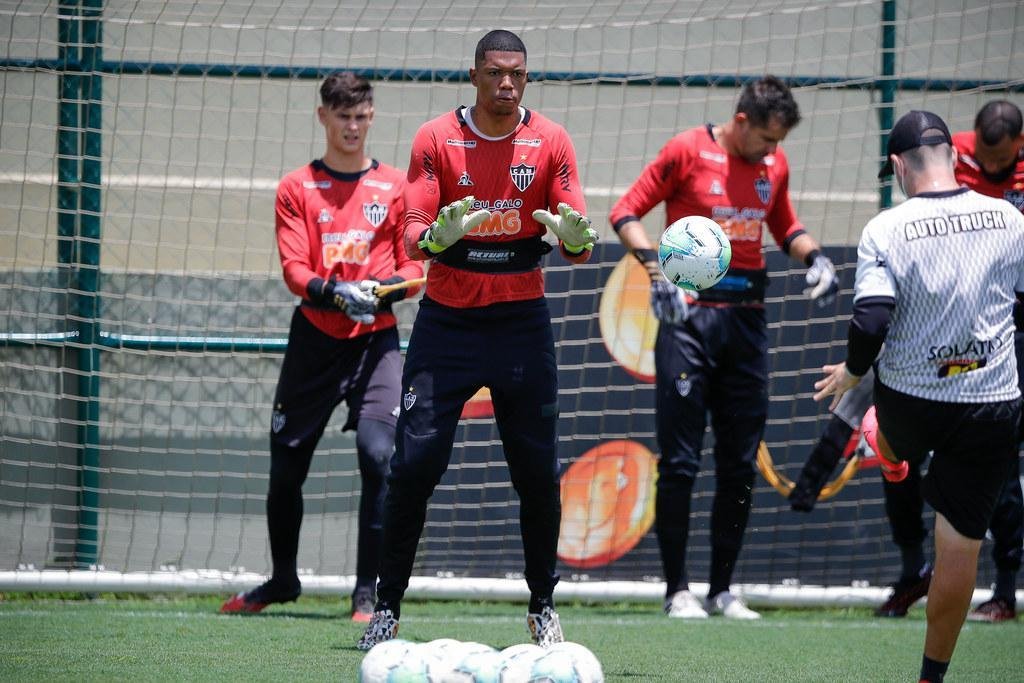 Fotos do treino: Atlético se prepara para enfrentar o Corinthians