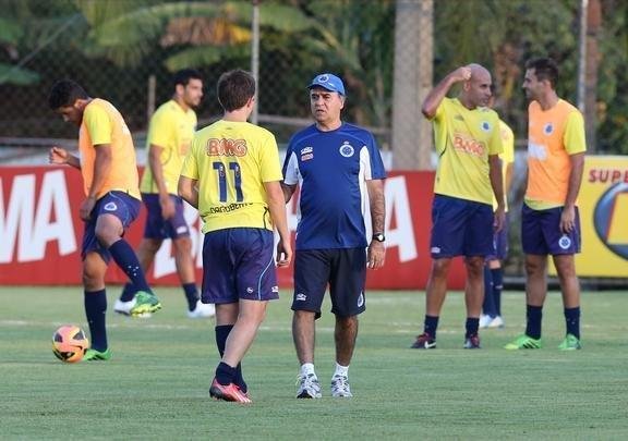 Cruzeiro encerrou prepara��o para jogo decisivo da segunda fase da Copa do Brasil