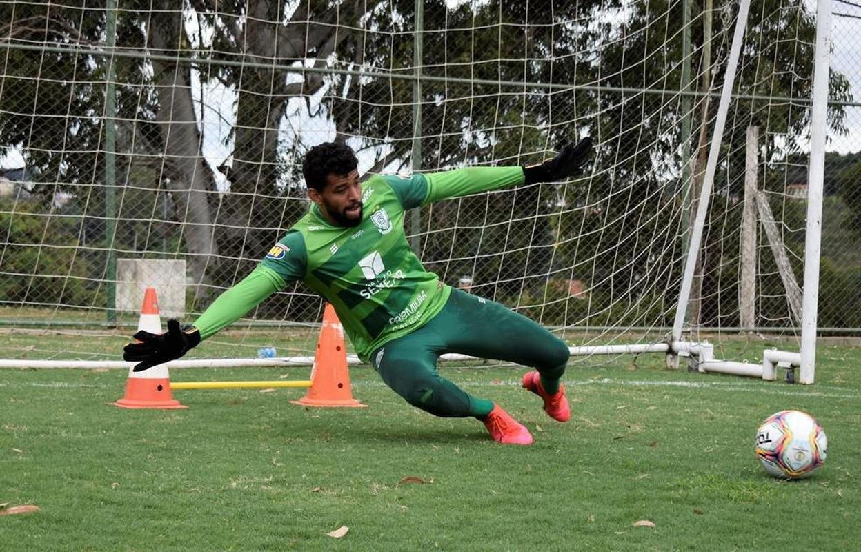 O goleiro Jori tem contrato com o América até junho de 2023.