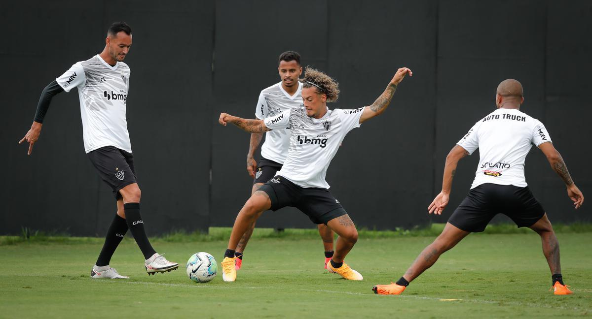 Atlético se prepara para enfrentar o Internacional