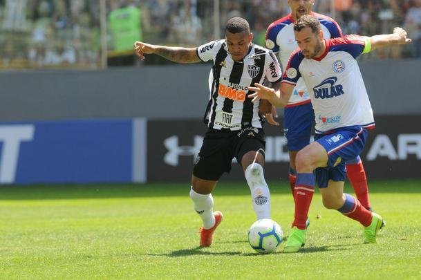 Atltico e Bahia se enfrentaram em jogo da 16 rodada do Campeonato Brasileiro