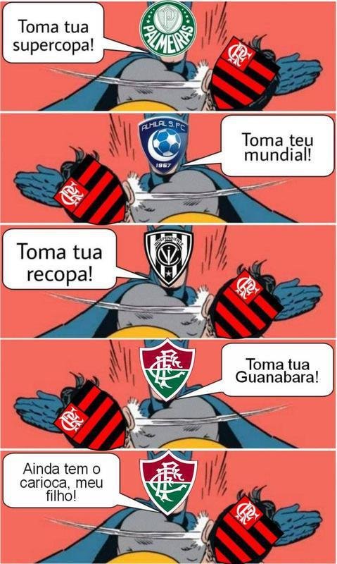 Memes da derrota do Flamengo para o Fluminense na final do Carioca