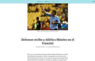 Principais jornais do Uruguai colocam o Defensor a dois jogos de realizar 'sonho' de chegar  fase de grupos da competio continental