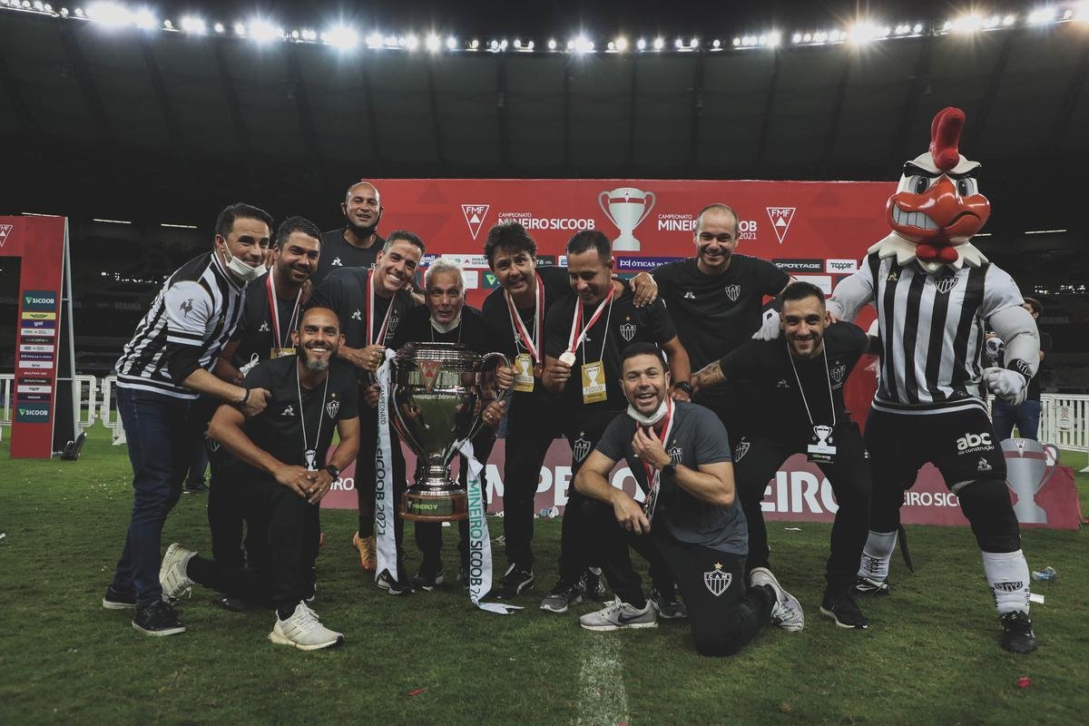 Fotos da festa do Atltico no Mineiro com a conquista do bicampeonato mineiro