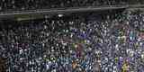 Fotos das torcidas de Cruzeiro e River Plate, no Mineiro, em duelo de volta das oitavas de final da Copa Libertadores