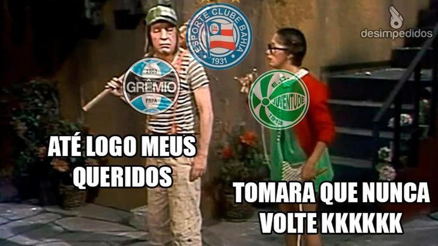 Veja os memes do rebaixamento do Grmio  Srie B