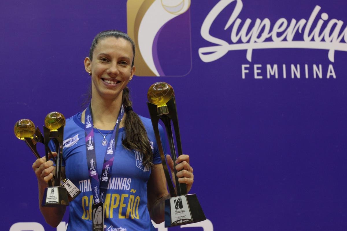 Levantadora Macris foi a melhor da posio e MVP da temporada 