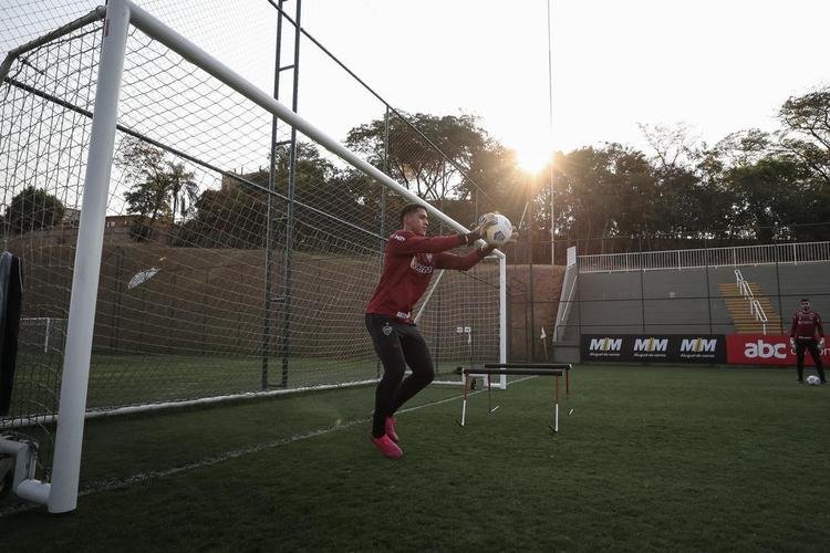 Atltico treina com foco no duelo contra o Fortaleza