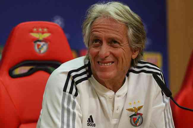 Jorge Jesus, ex-treinador do Flamengo e atual comandante do Benfica, de Portugal