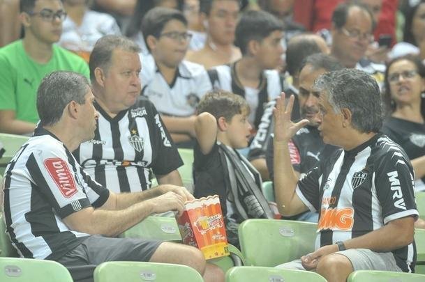 Torcedores do Atltico lotaram Independncia em partida contra o Defensor, pela Copa Libertadores
