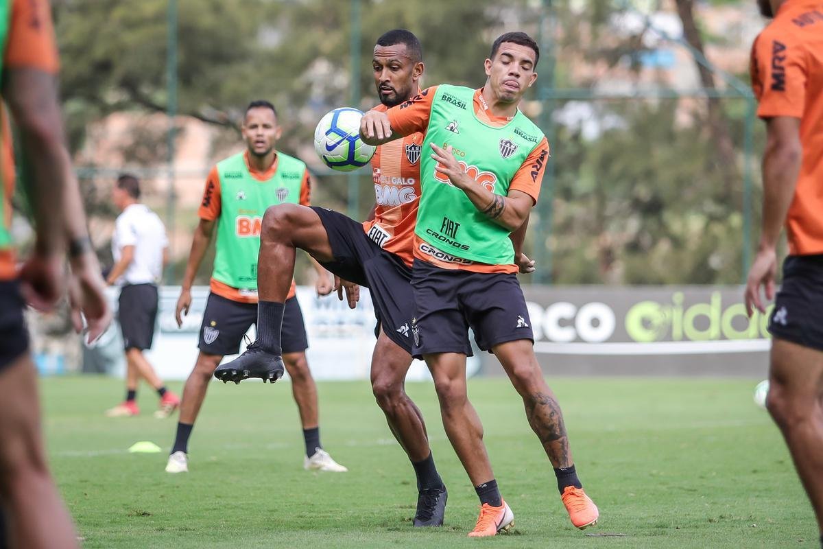 Veja fotos do jogo-treino do Atltico com o time sub-20