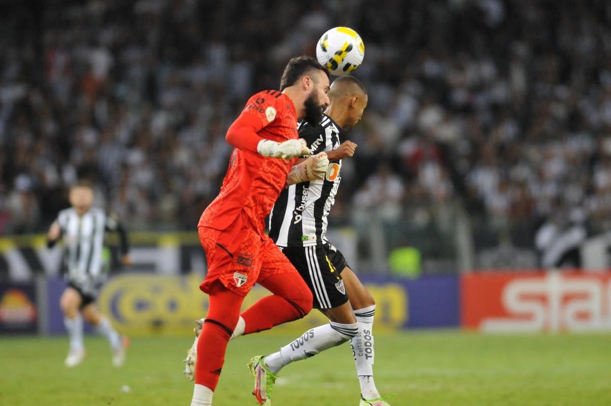 Fotos do jogo entre Atltico e So Paulo, no Mineiro, em Belo Horizonte, pela 16 rodada do Campeonato Brasileiro (10/7/2022)