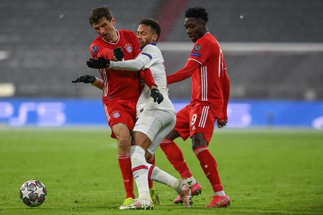 Fotos do jogo entre Bayern de Munique e Paris Saint-Germain, na Allianz Arena, em Munique, pela ida das quartas de final da Liga dos Campeões da Europa