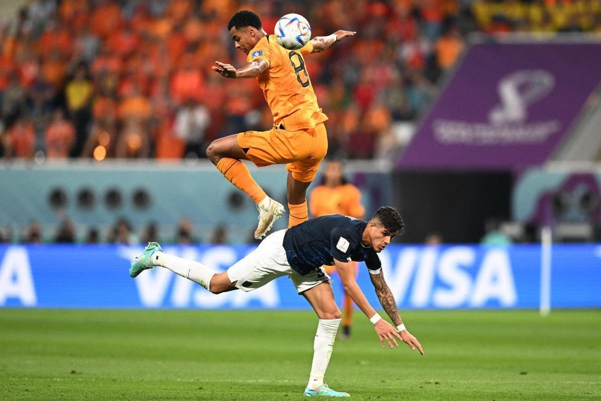 Imagens da partida entre Holanda e Equador, pelo Grupo A da Copa do Mundo de 2022.
