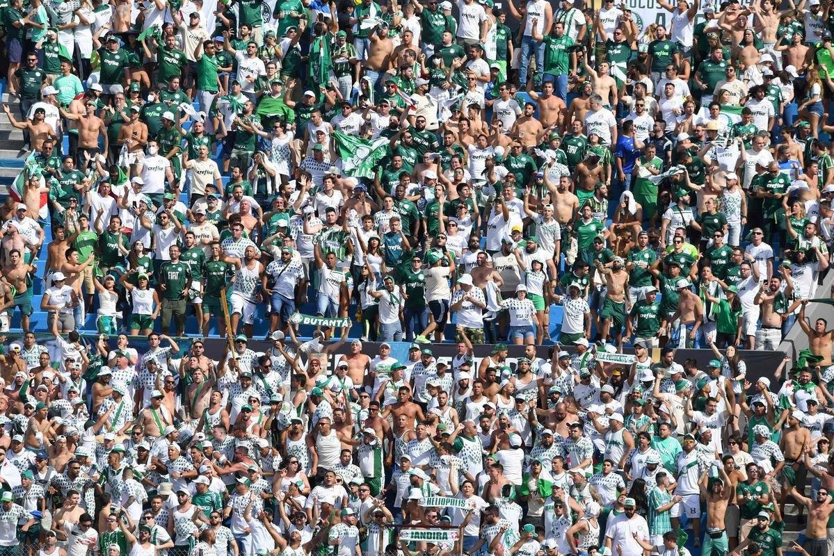 Torcida do Palmeiras na final da Libertadores