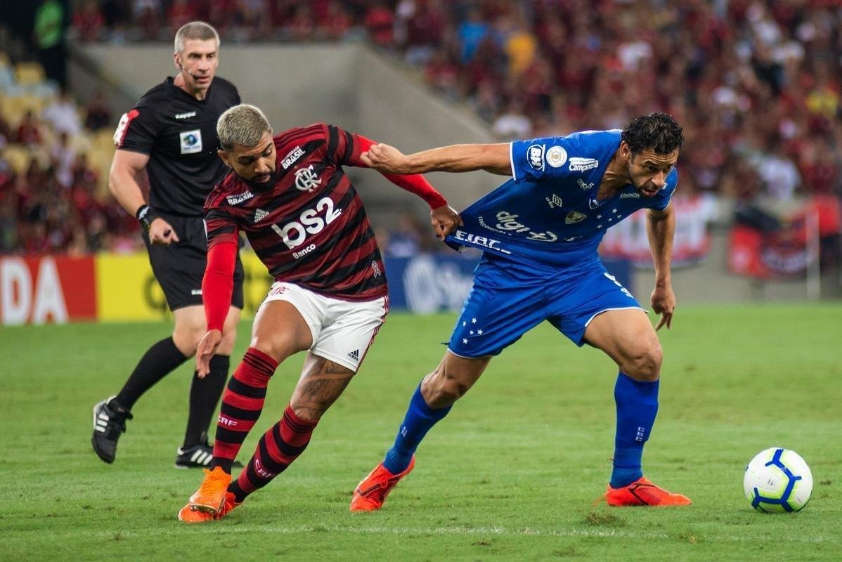Fotos de Flamengo x Cruzeiro, no Maracan, pela primeira rodada do Brasileiro