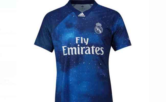 Camisa especial do Real Madrid em 2019