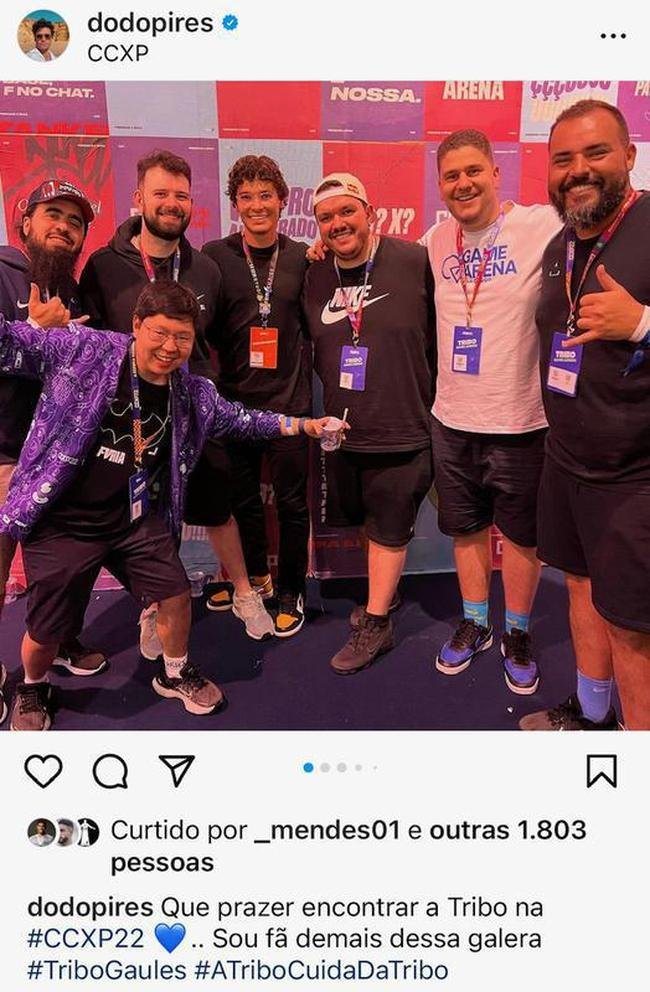 Dod na CCXP, em So Paulo.