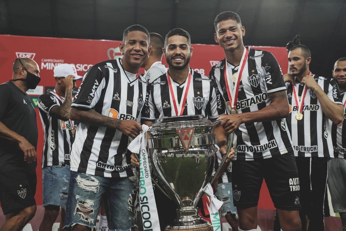 Fotos da festa do Atltico no Mineiro com a conquista do bicampeonato mineiro