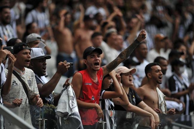 Fotos do jogo entre Atltico e Patrocinense, pelo Campeonato Mineiro