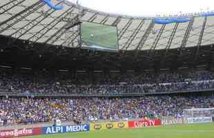 Fotos exclusivas do clssico entre Atltico e Cruzeiro na reabertura do novo Mineiro