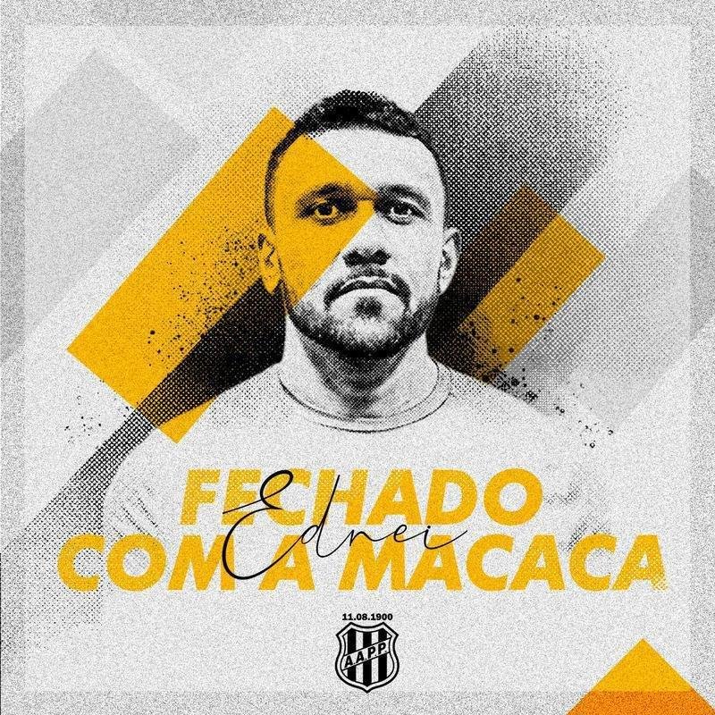 Ednei, zagueiro (Ponte Preta)