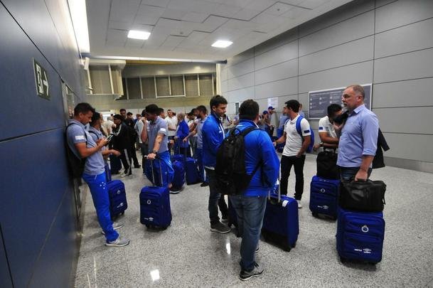 Embarque do Cruzeiro para Santiago, no Chile