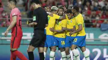 Goleada do Brasil contra a Coreia do Sul serviu para fortalecer homens de confiança do técnico Tite