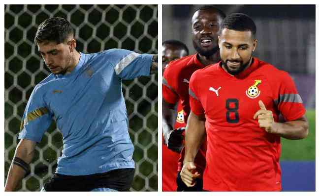 Uruguai e Gana duelam nesta sexta-feira (2)