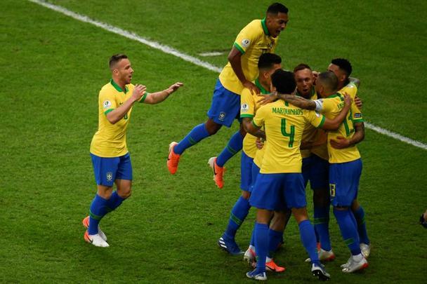 Fotos da decisão da Copa América entre Brasil e Peru, no Maracanã