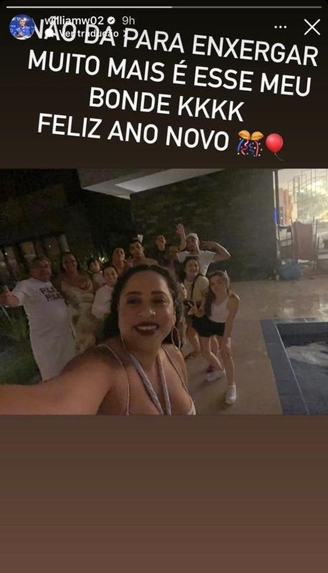 Grande parte dos jogadores do Cruzeiro passaram a noite de R�veillon em fam�lia, enquanto outros optaram por celebrar a virada do ano na praia.