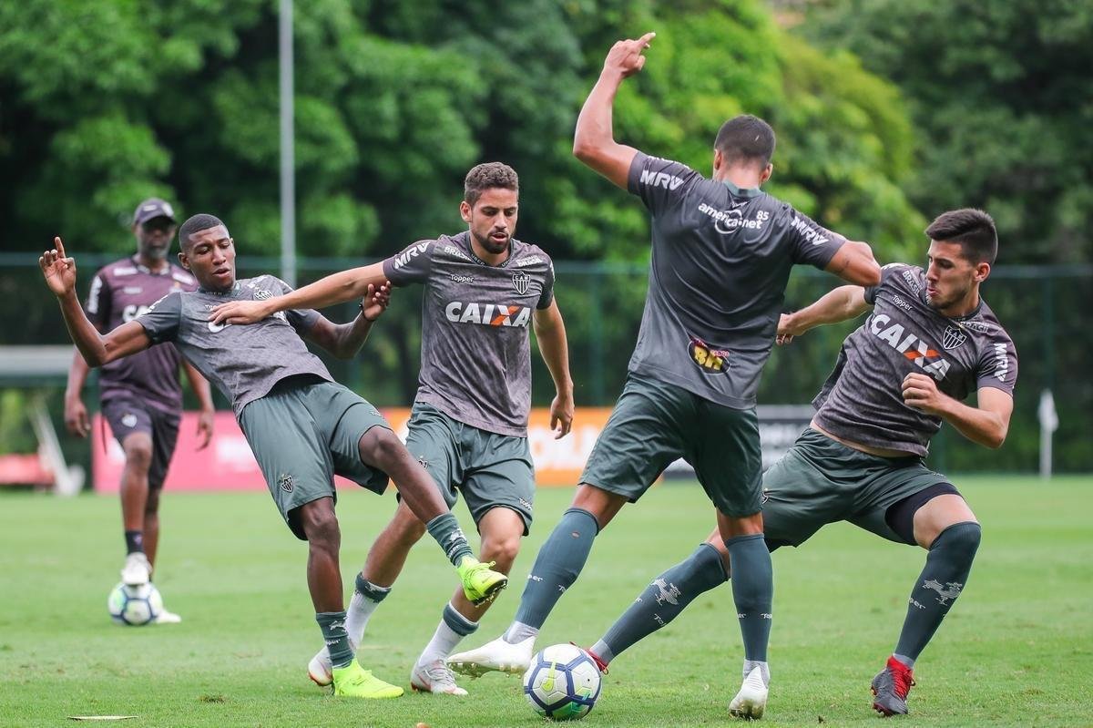 Atltico inicia preparao para enfrentar o Internacional