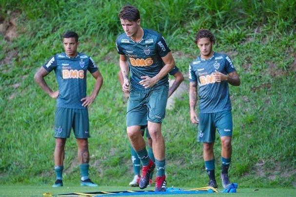 Na Cidade do Galo, Atlético fechou preparação visando ao jogo contra o Cerro Porteño