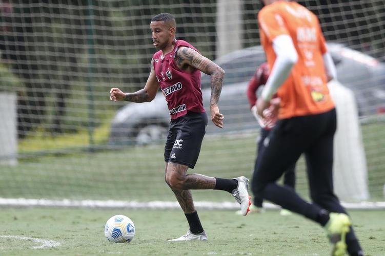 Treinamento do Atlético neste sábado, após o título brasileiro