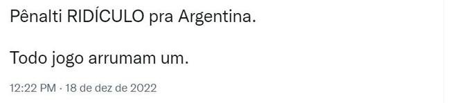 Memes do pnalti marcado para a Argentina contra a Frana