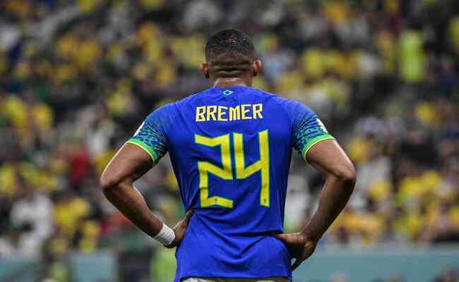 Defender Bremer wears Sele's number 24 shirt