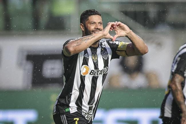 2022 - Hulk marcou dois gols na vit�ria por 2 a 1 sobre a Caldense pelo Campeonato Mineiro
