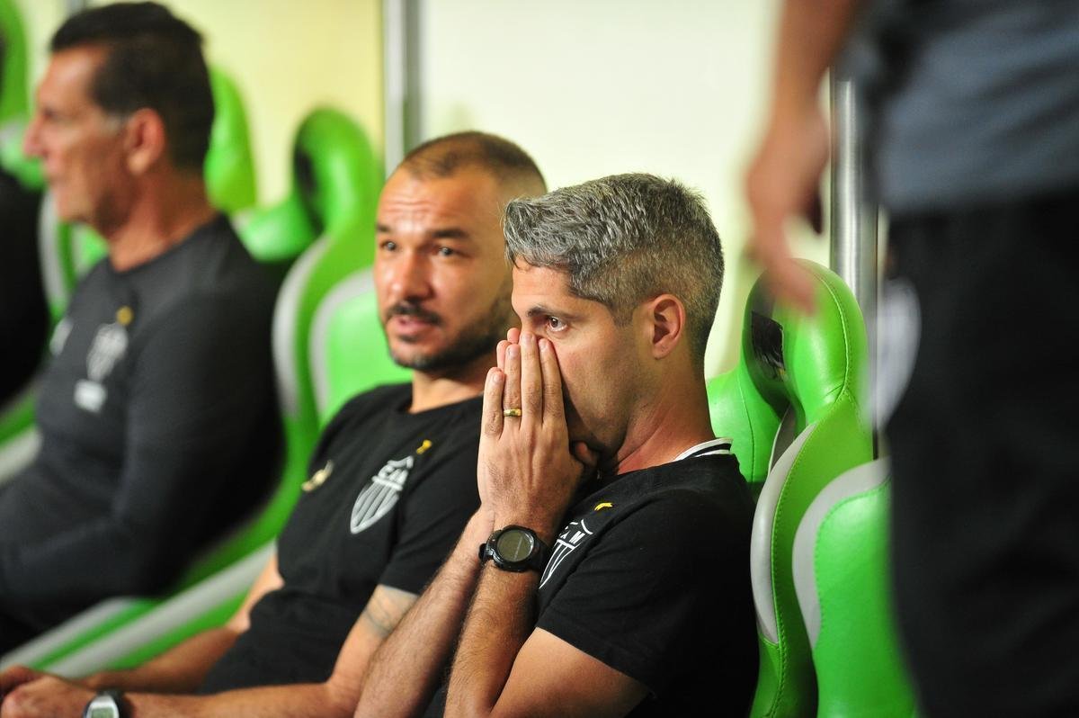 Fotos do primeiro tempo do jogo entre Atltico e La Equidad, no Independncia, pelas quartas de final da Copa Sul-Americana