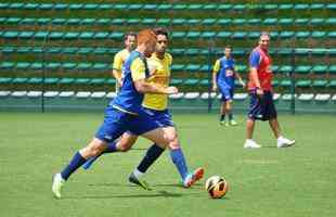 Equipe encerrou preparao para enfrentar o Coritiba com treino no CT do JMalucelli