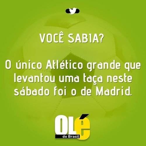 Zoeira invade as redes sociais aps ttulo do Atltico sobre o Amrica no Mineiro