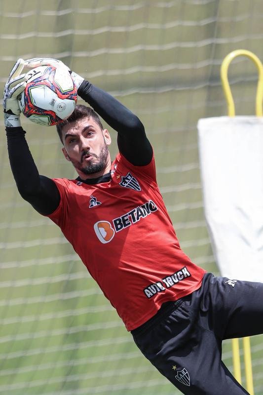 Treino do Atltico em 15/3/2021, na Cidade do Galo