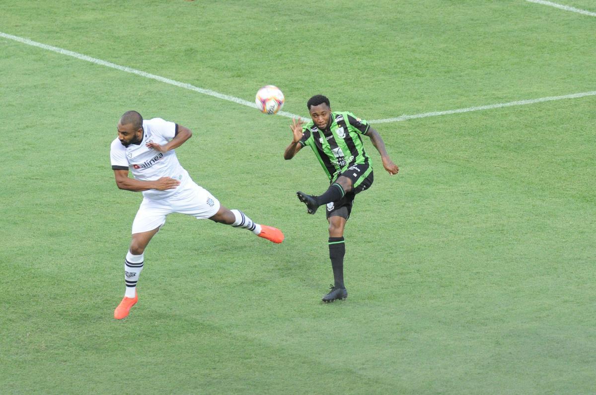 Fotos do jogo entre Amrica e Figueirense, pela Srie B