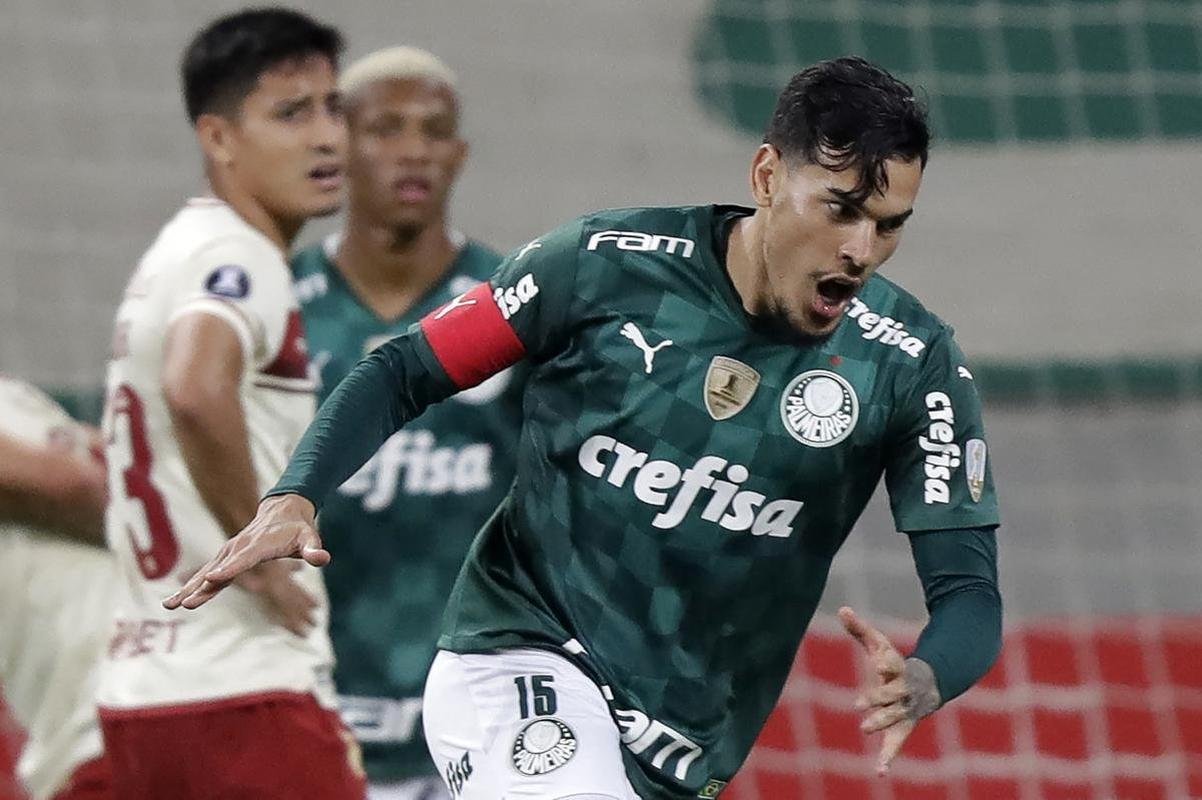 Gustavo Gomz, do Palmeiras (Paraguai)